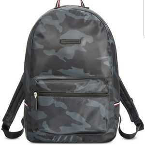 Tommy Hilfiger Black and Blue Camo Back Pack